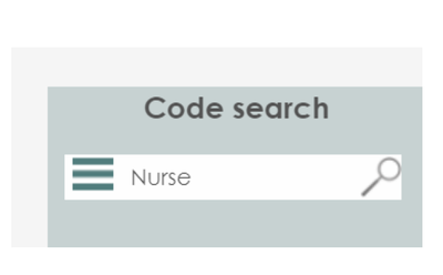 The code search box used on the Statistics New Zealand ANZSCO tool.
